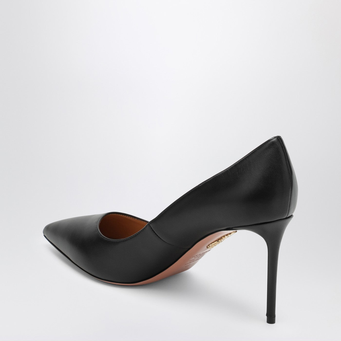 Aquazzuraブラックレザーデコルテ - Image 4