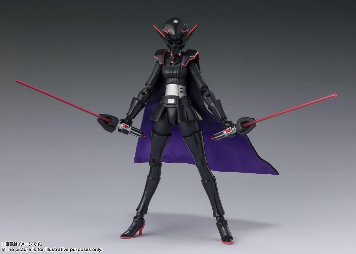 S.H. Figuarts Star Wars: Visions Am Approx. 5.5 inches (140 mm), ABS & PVC & Fabric, Pre-painted Action Figure