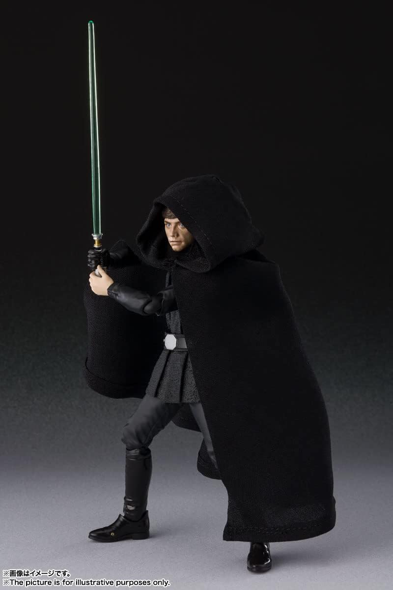 S.H. Figuarts Star Wars The Mandalorian Luke Skywalker Approx. 5.5 inches (140 mm), PVC & ABS Pre-painted Action Figure