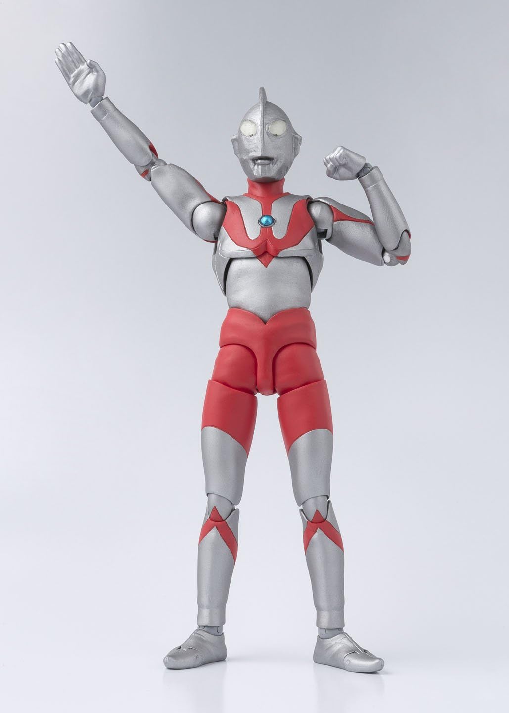 TAMASHII NATIONS Bandai Spirits S.H. Figuarts Ultraman (A Type) (Resale Version), Approx. 5.9 inches (150 mm), PVC & ABS, Pre-painted Action Figure