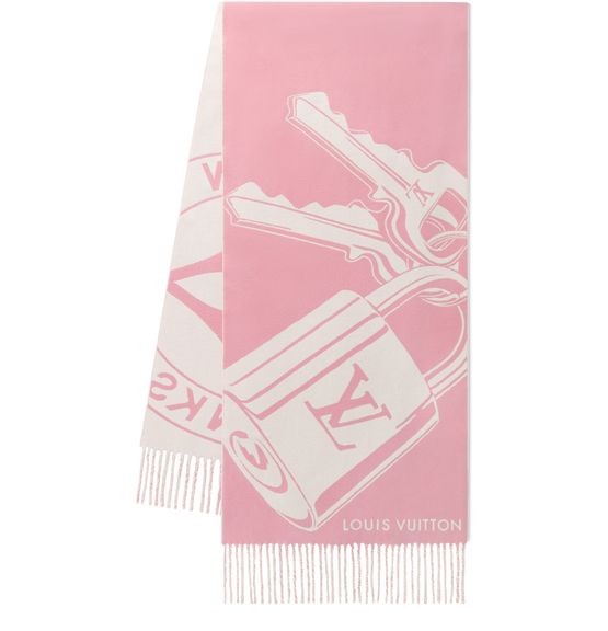 LOUIS VUITTON Lock And Keys Scarf - Image 4