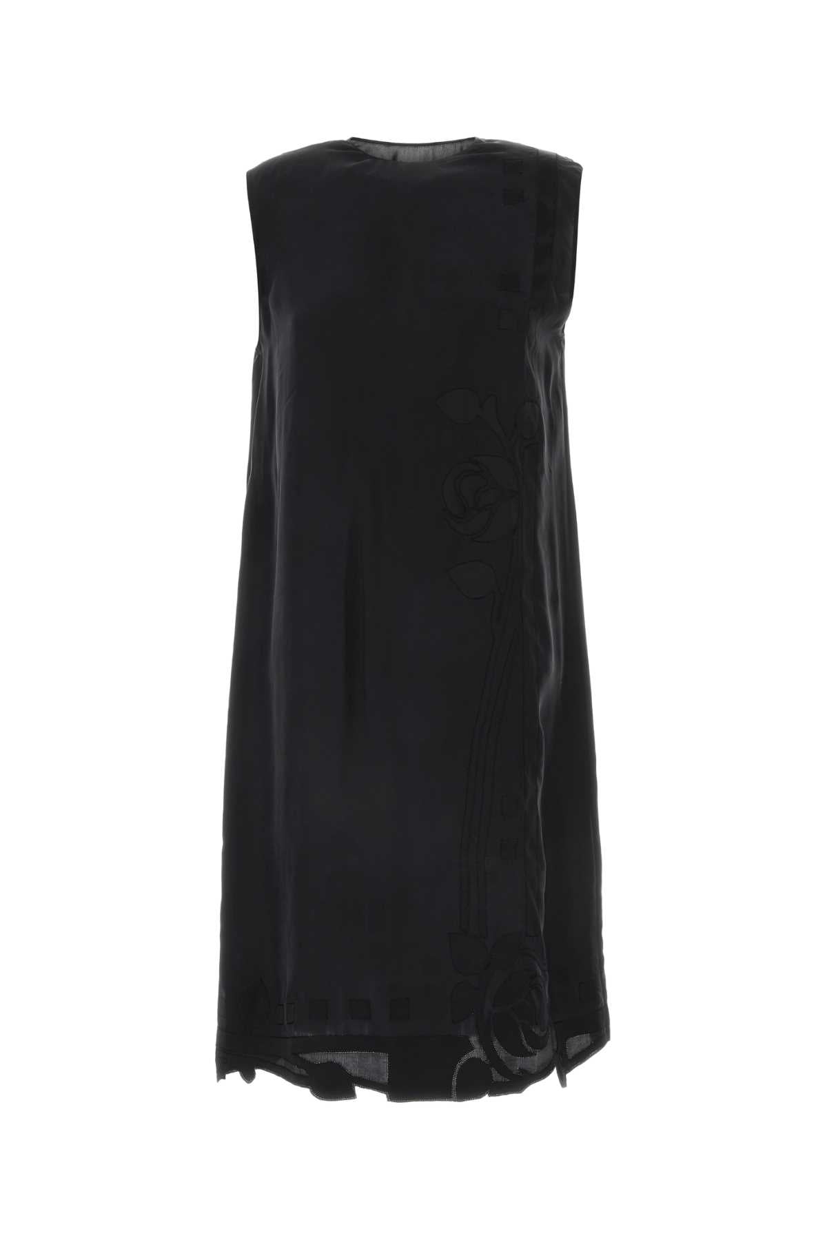 Prada プラダブラックシルクドレス - Image 4