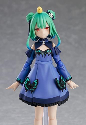 figma Holo Live Productions M06788 Junwa Rushia Non-Scale Plastic Pre-painted Action Figure, Dedicated Base Included