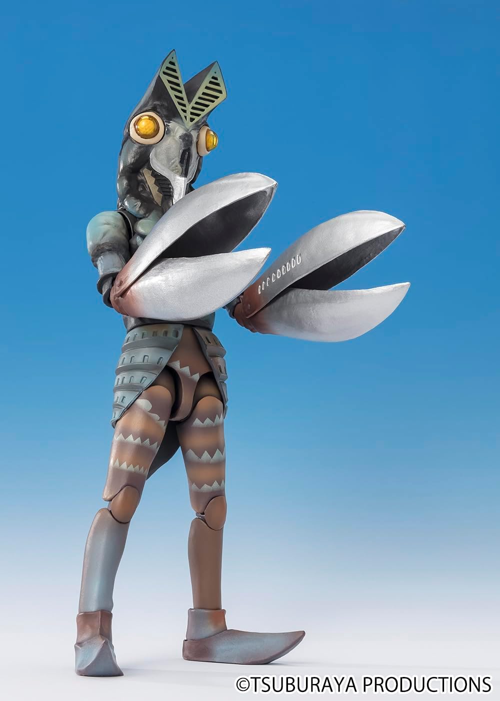 S.H. Figuarts Alien Baltan Shoot the Invaders Ver, Approx. 6.3 inches (160 mm), PVC & ABS, Pre-painted Action Figure
