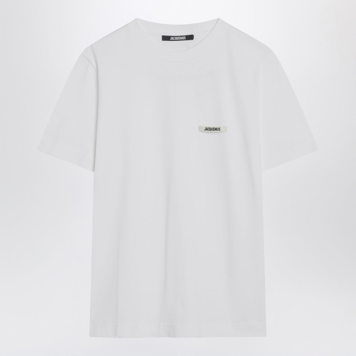 Jacquemus Jacquemus White T Shirt With Logo Patch - Image 4
