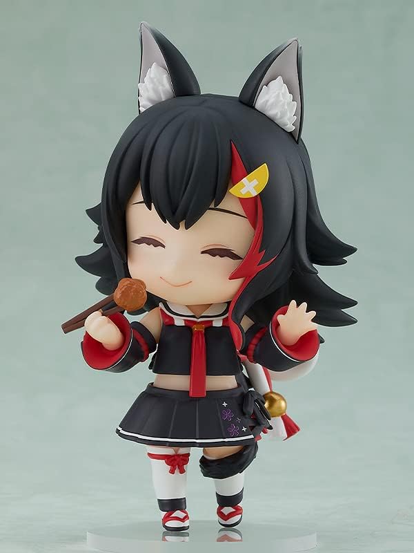 Nendoroid Holo Live Productions G12856 Mio Okami Non-Scale Plastic Pre-painted Action Figure