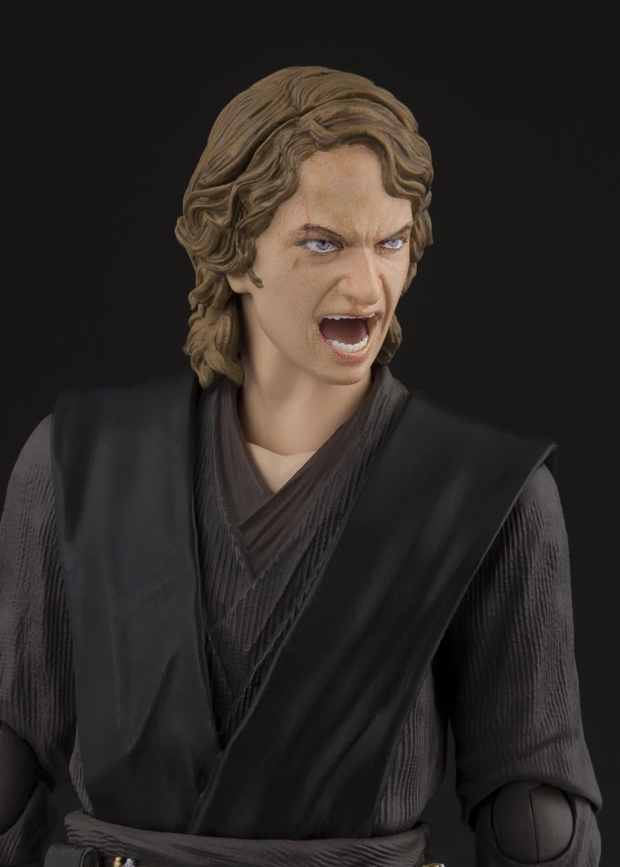 S.H. Figuarts Star Wars Anakin Skywalker (Revenge of the Sith), Approx. 5.9 inches (150 mm), ABS & PVC Painted Complete Action Figure