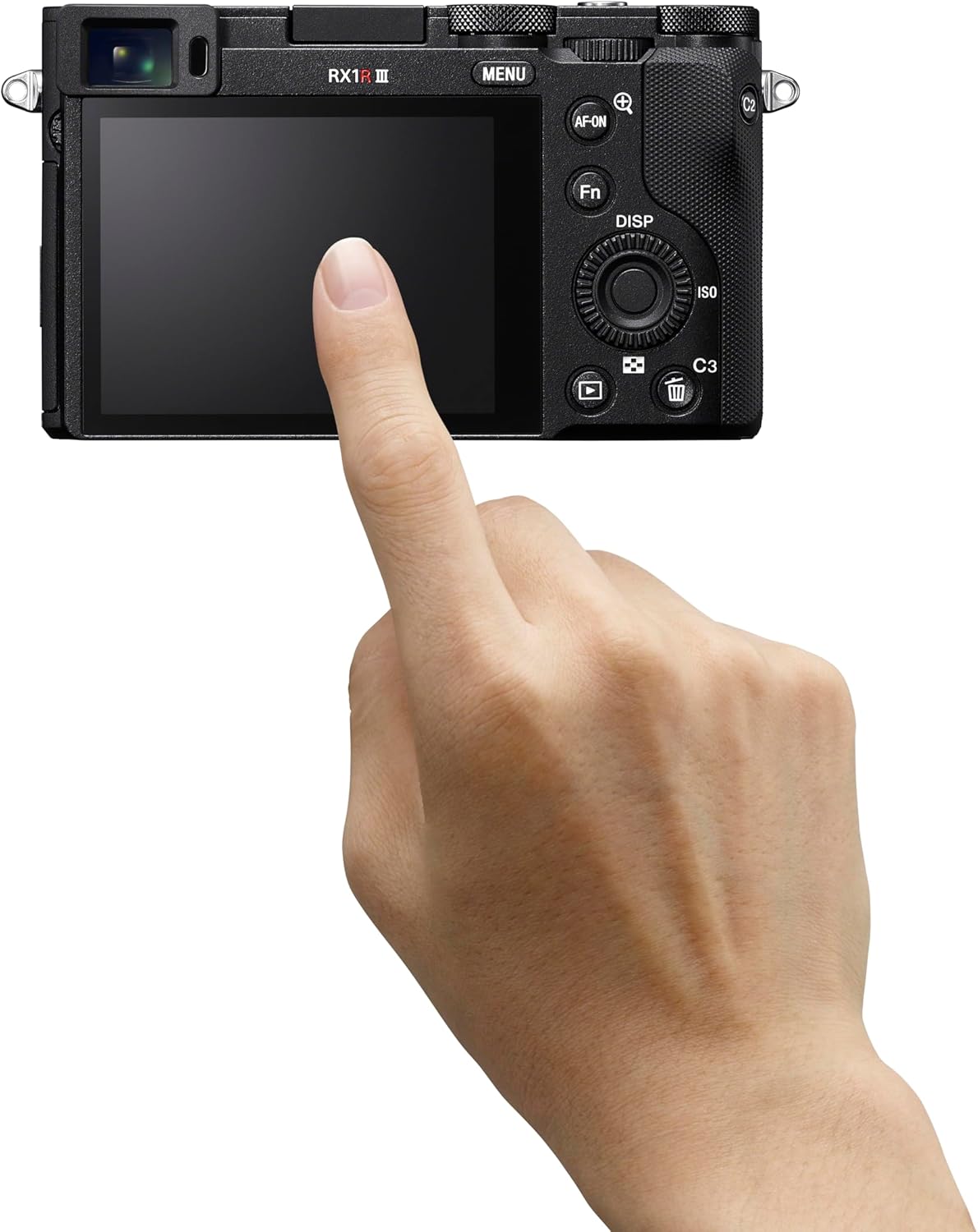 Sony RX1R III full-frame premium compact camera with 61MP CMOS sensor, ZEISS Sonnar T* 35mm F2 lens, BIONZ XR processor, and AI-based subject recognition