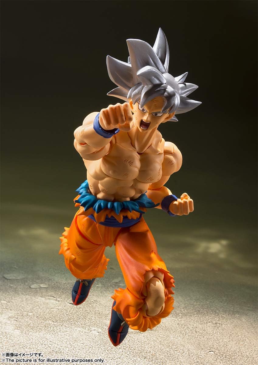 S.H. Figuarts Dragon Ball Series, Son Goku, Selfishness (Resale Version), Approx. 5.5 inches (140 mm), PVC & ABS, Pre-painted Action Figure