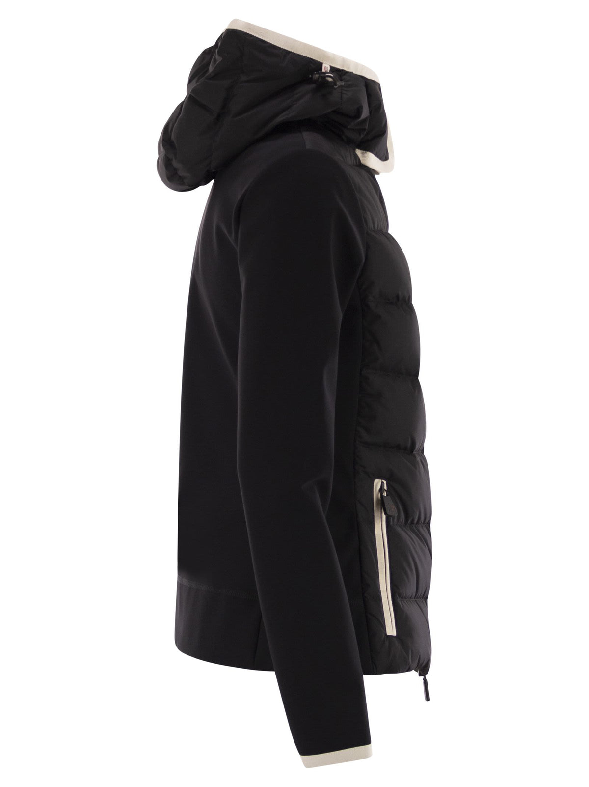 Moncler モンクレールグレノブルパッド入りフーディーとジップ - Image 4