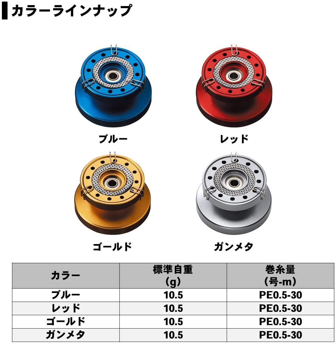 ダイワ(DAIWA) リール クリスティア ワカサギ アルミスプール ブルー