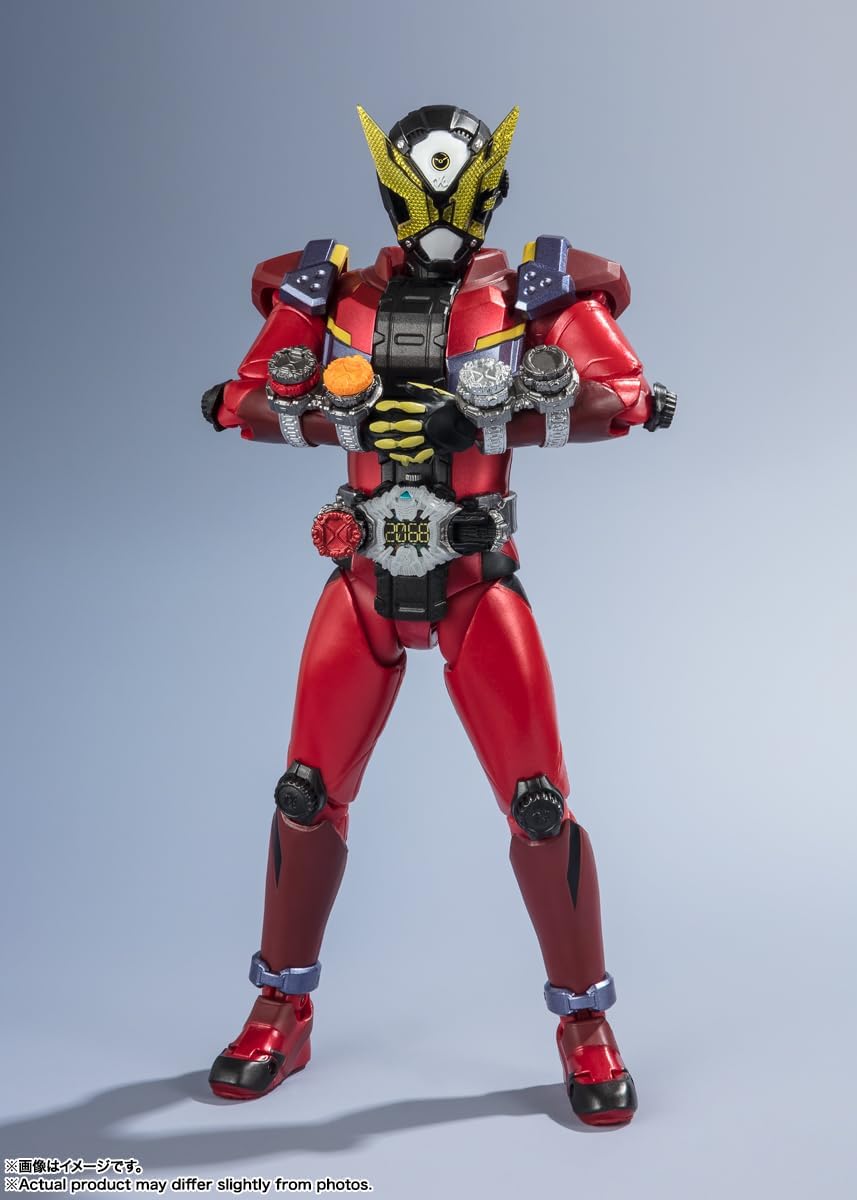 S.H. Figuarts Kamen Rider Zi-O Kamen Rider Gates Heisei Generations Edition, Approx. 5.7 inches (145 mm), PVC & ABS, Pre-painted Action Figure