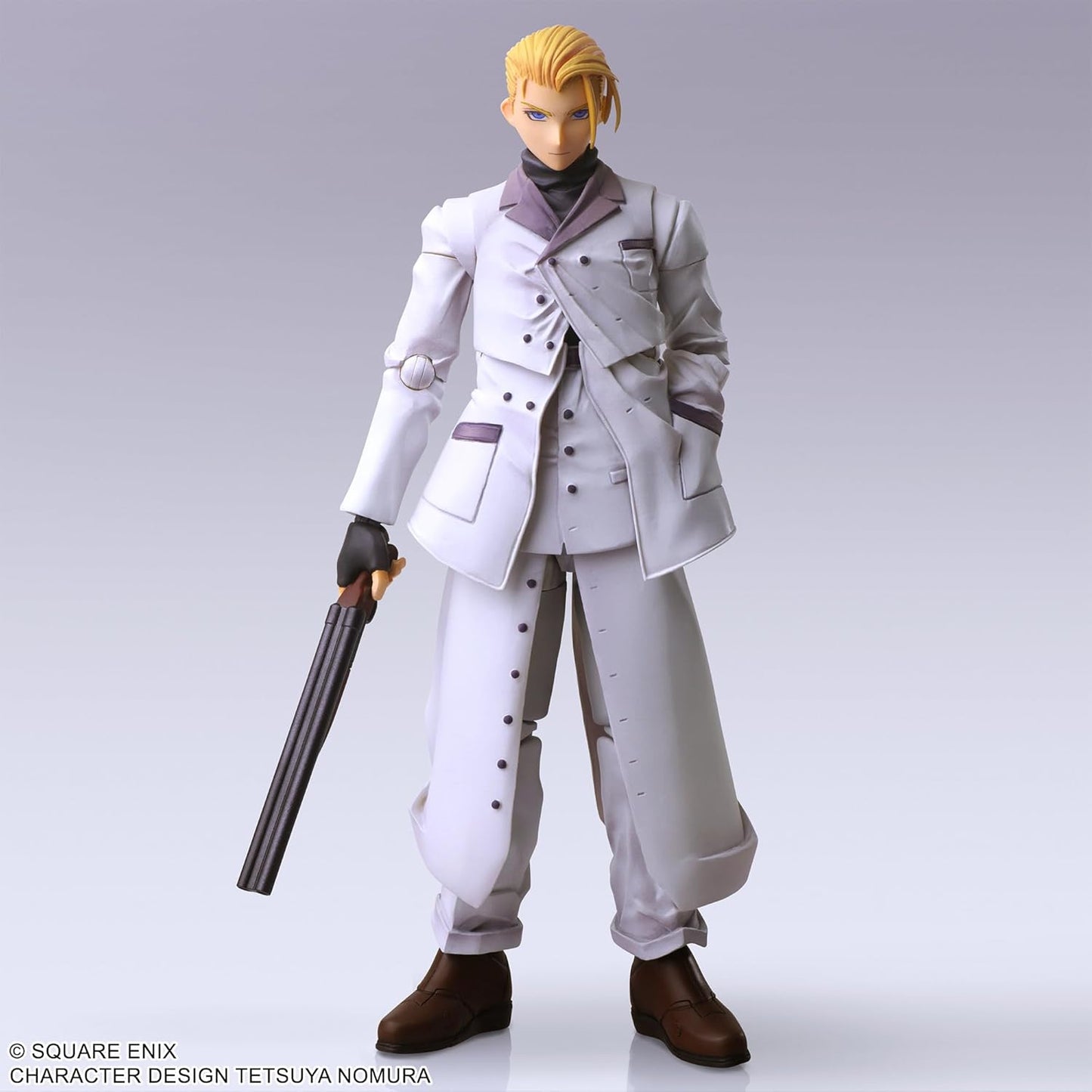 Final Fantasy VII Bling Arts Rufaus Shinra PVC Pre-painted Action Figure