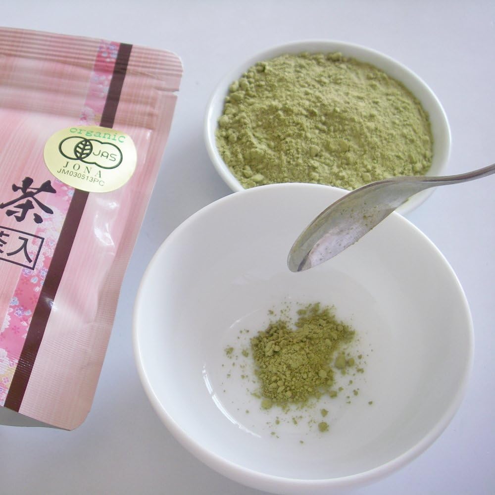 Organic Powdered Brown Rice Tea 1.4 oz (40 g) with Matcha