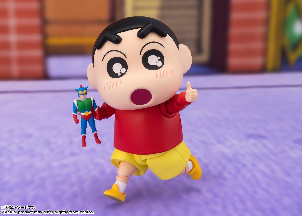 TAMASHII NATIONS S.H. Figuarts Crayon Shin-chan Nohara Shinnosuke Approx. 3.3 inches (85 mm), PVC & ABS, Pre-painted Action Figure