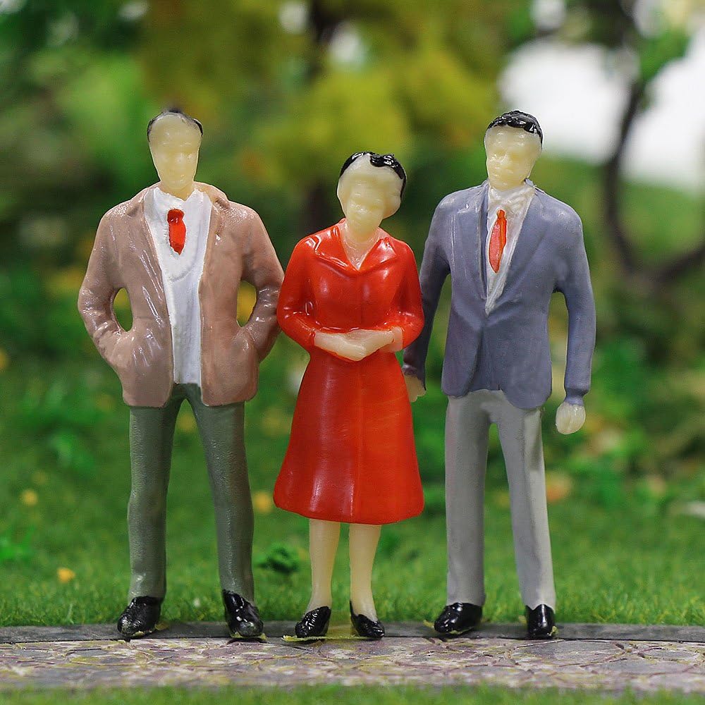 Scene Collection, Human Doll, People, Human Figure, Painter, 1:50, 1.4 inches (35 mm), Box Garden, Decoration, Railway Model, Building Model, Diorama, Education, DIY
