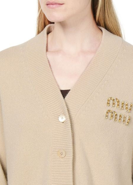 MIU MIU カシミヤ・シルクニット製 カーディガン - Image 4