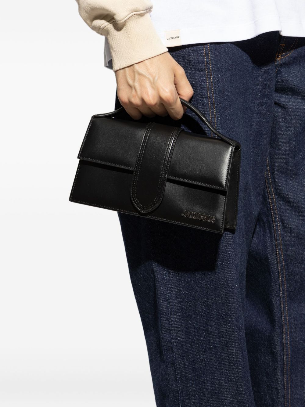 Jacquemus Jacquemus Le Grand Bambino Handbag - Image 4