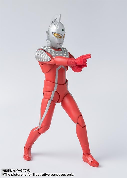 S.H. Figuarts Ultra Seven (Resale Version), Approx. 5.9 inches (150 mm), PVC & ABS, Pre-painted Action Figure