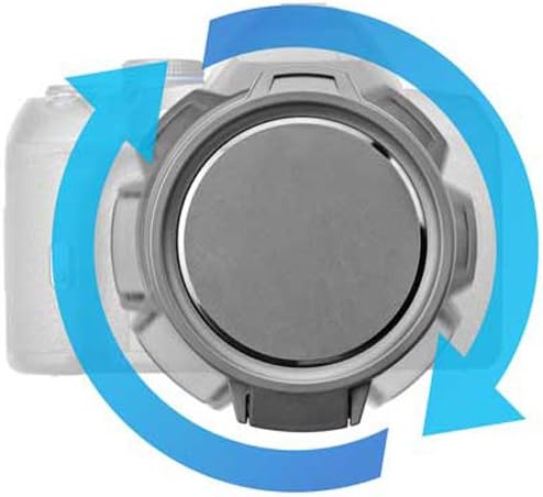 Kenko Lens Cap Flip Cap 49mm Stripe (Light Blue) 856932