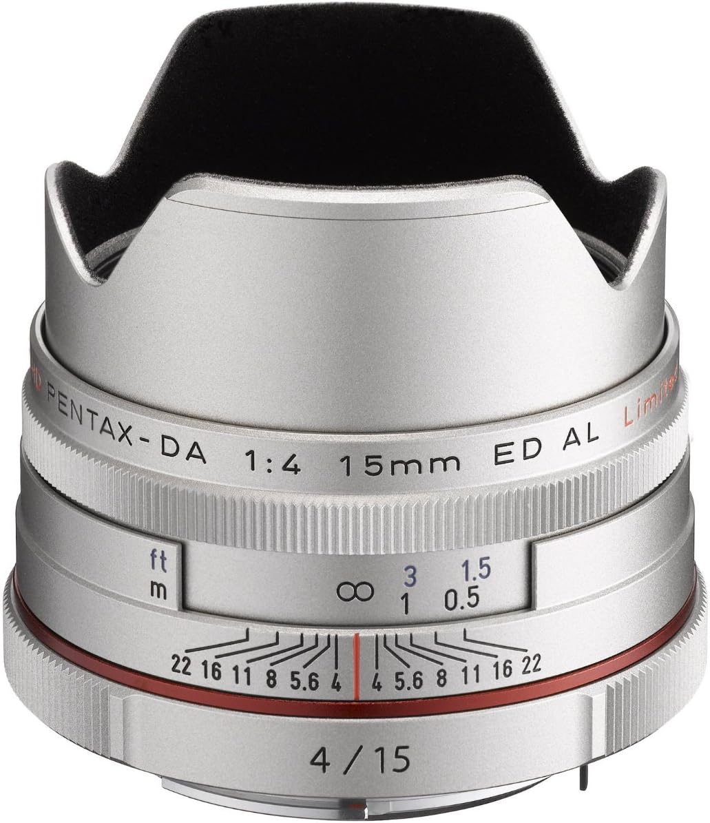 Pentax 21480 HD DA Objectif 15 mm f/4.0 Argent