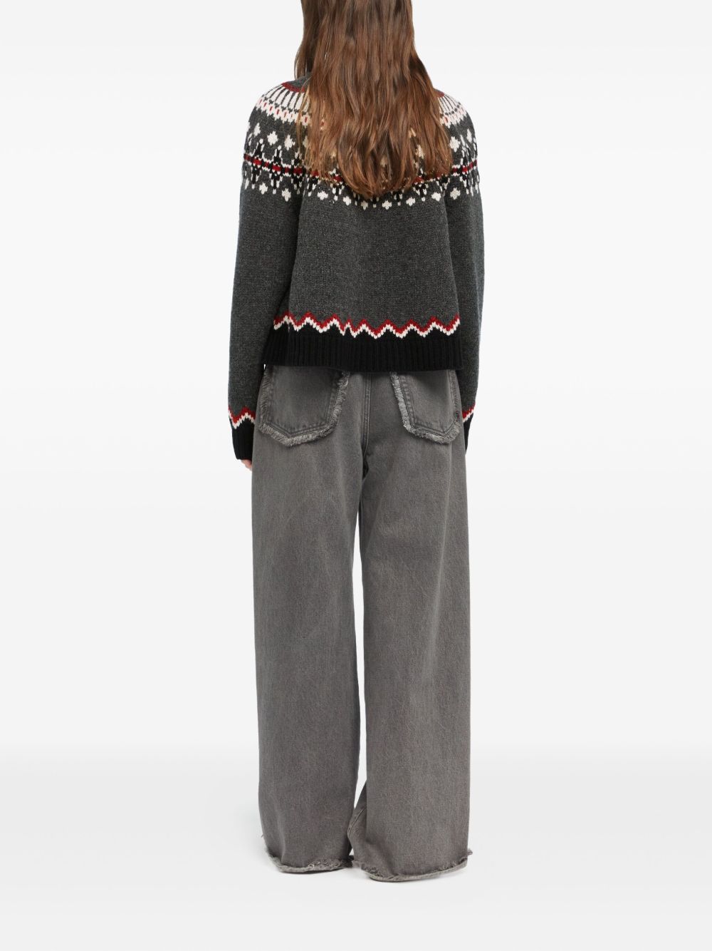 Alanui Sweet Winter Wool Crewneckジャンパー - Image 4