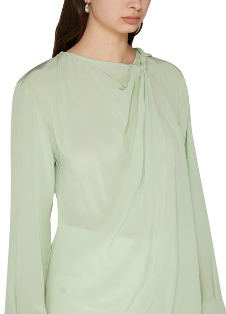 VICTORIA BECKHAM ツイストディテール スカーフトップス - Image 4