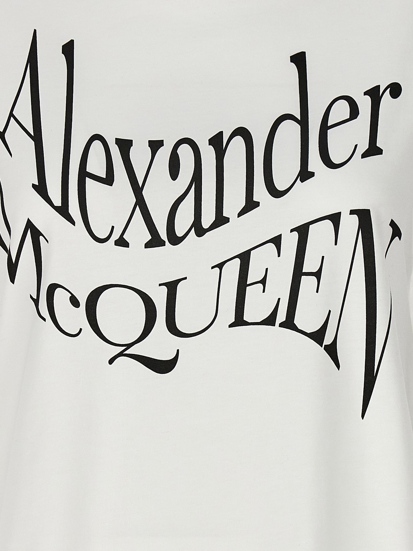 Alexander Mcqueen アレクサンダーマックイーンロゴプリントTシャツ - Image 4
