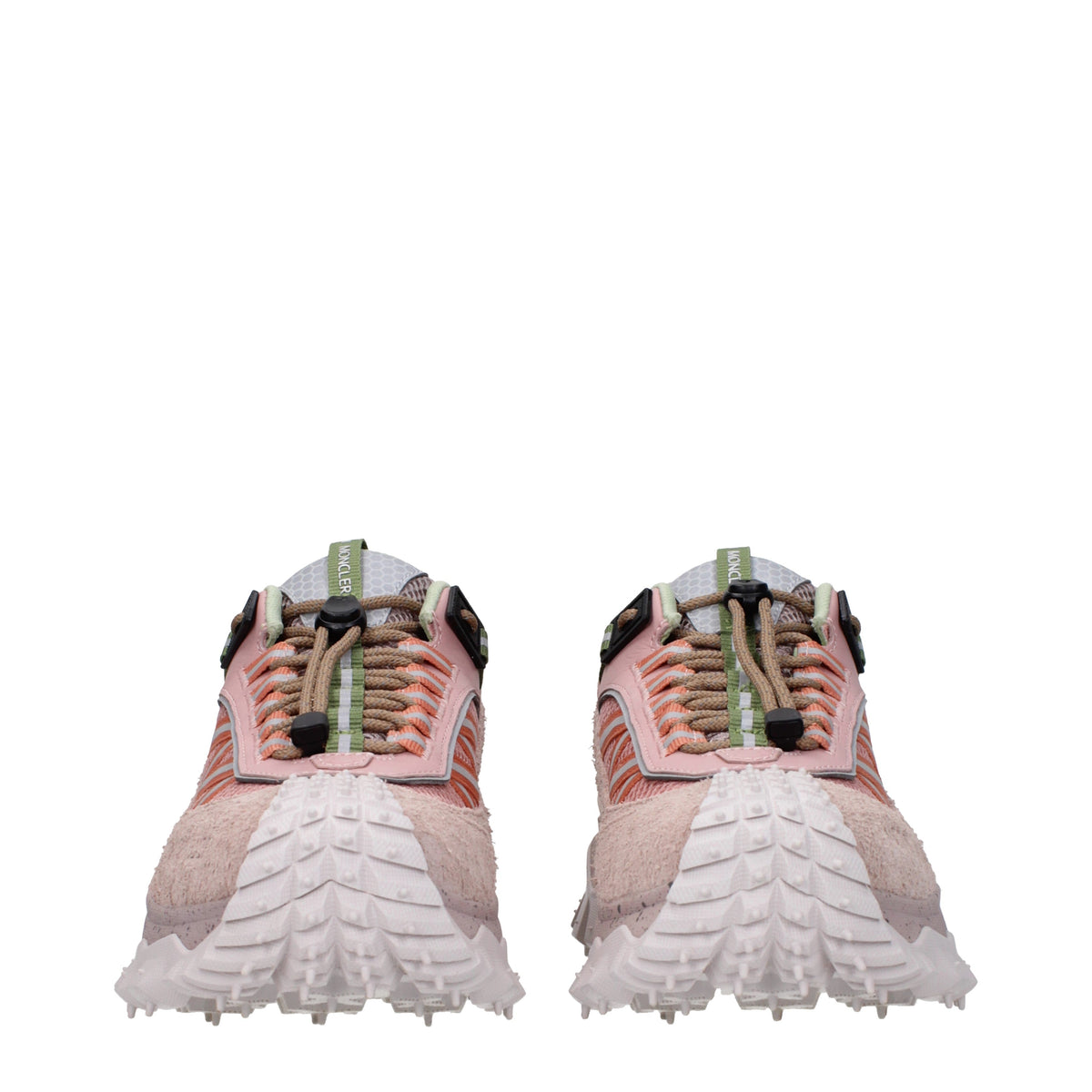 Moncler モンクラースニーカートレイルグリップビブラム女性スエードピンク - Image 4