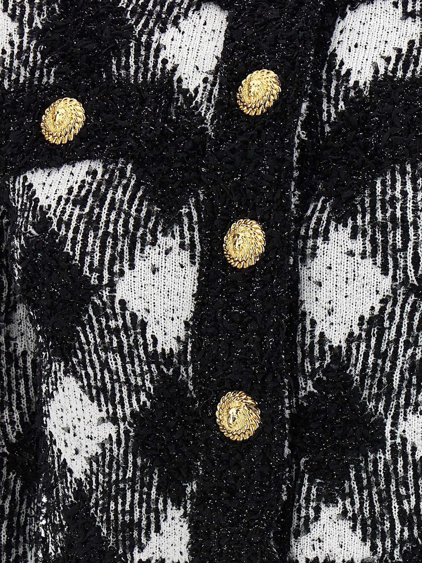 Balmain Vichy Tweedショートジャケット - Image 4