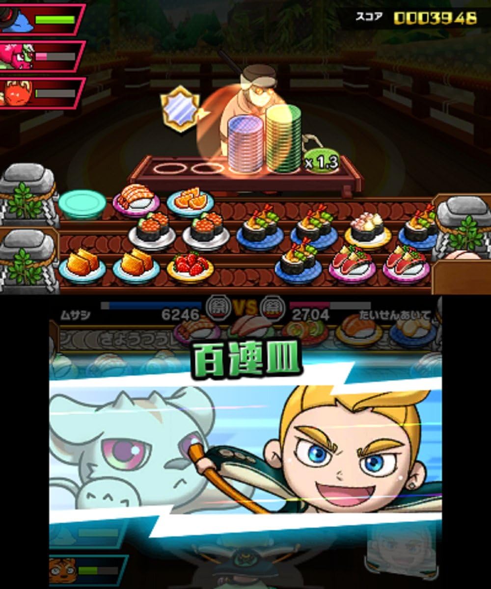 超回転 寿司ストライカー The Way of Sushido - 3DS