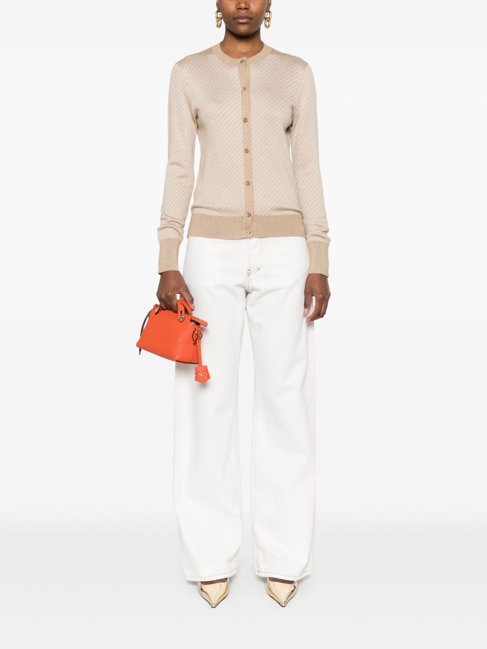 Fendi フェンディFFウールカーディガン - Image 4