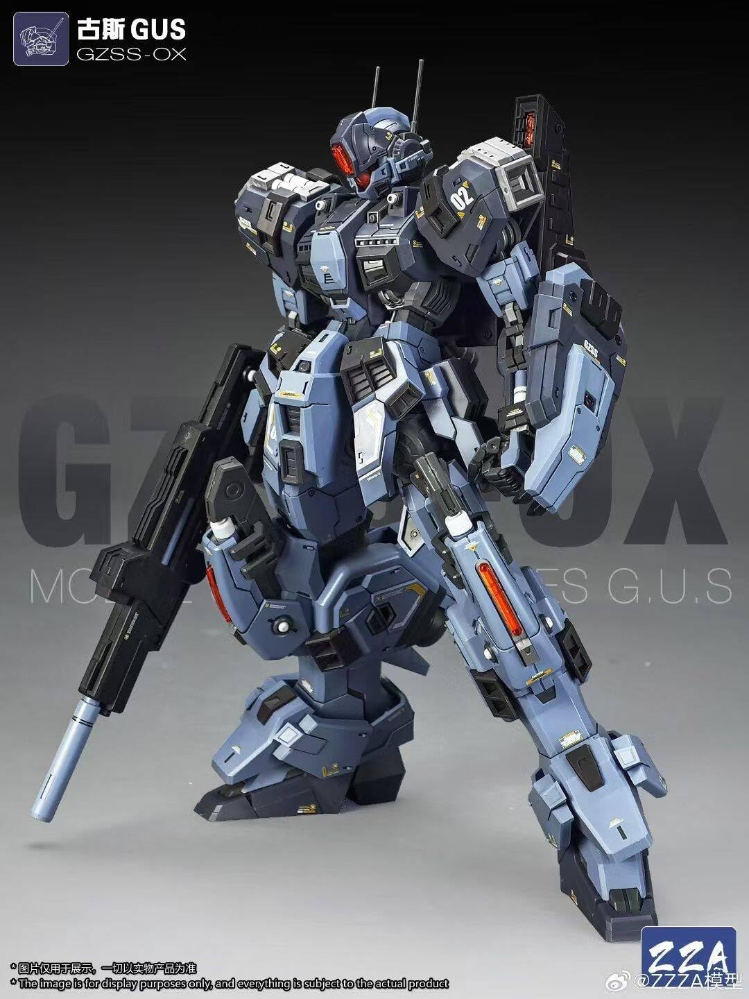 Tbmodel GZSS-OX ZZA 1/100 Gas Arms Assembled Model Movable Plastic Model