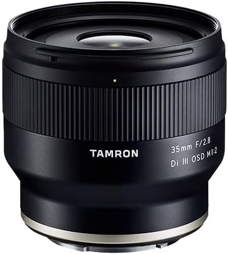 Tamron 35mm F/2.8 Di III OSD M1:2 (Model: F053) Lens for FE Mount (Full Size Mirrorless Compatible) 35F/2.8DI3OSDF053