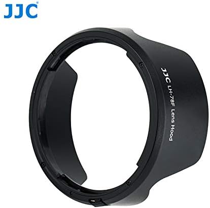 JJC Reversible Canon Lens Hood EW-78F Compatible RF 24-240mm F4-6.3 IS USM Lens for Canon Camera EOS R5 R6 RP R Ra Cleaner with Our Original Logo 2 Piece Set (Lens Hood, Cleaner)