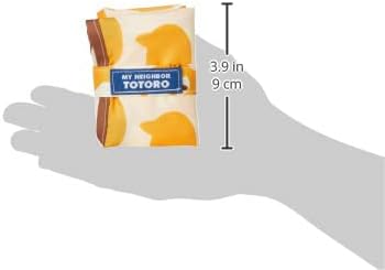 Marushin 1165038800 Mini Eco Bag Ghibli My Neighbor Totoro Cat Bath Pattern, Cute Goods, Made of Recycled Polyester