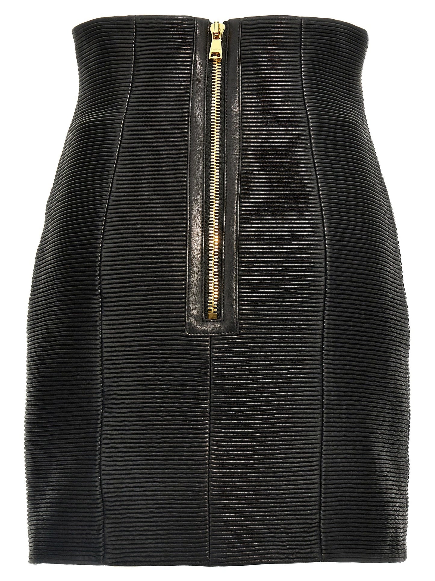 Balmain 'HW Rolled' Skirt - Image 4