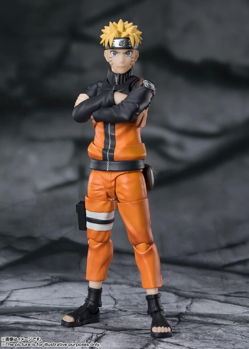 Tamashi Nations S.H. Figuarts Naruto Shippuden Uzumaki Naruto Nino-O Stem Power with Hope, (Resale Version) Approx. 5.7 inches (145 mm), PVC & ABS Pre-Painted Action Figure