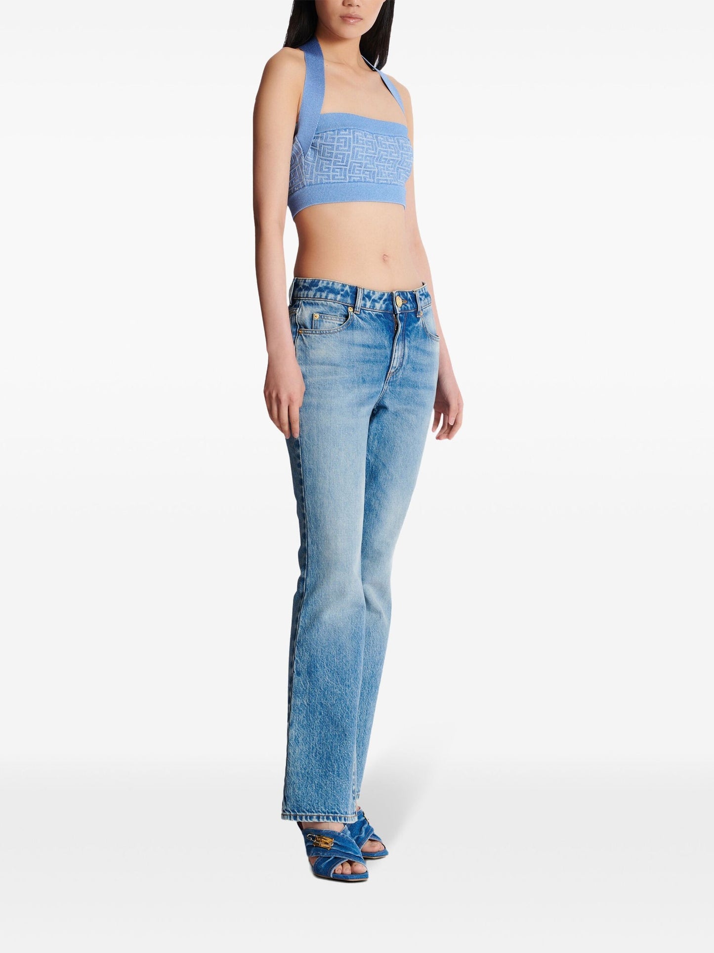 Balmain Paris バックが覆われているバルメインパリトップ - Image 4