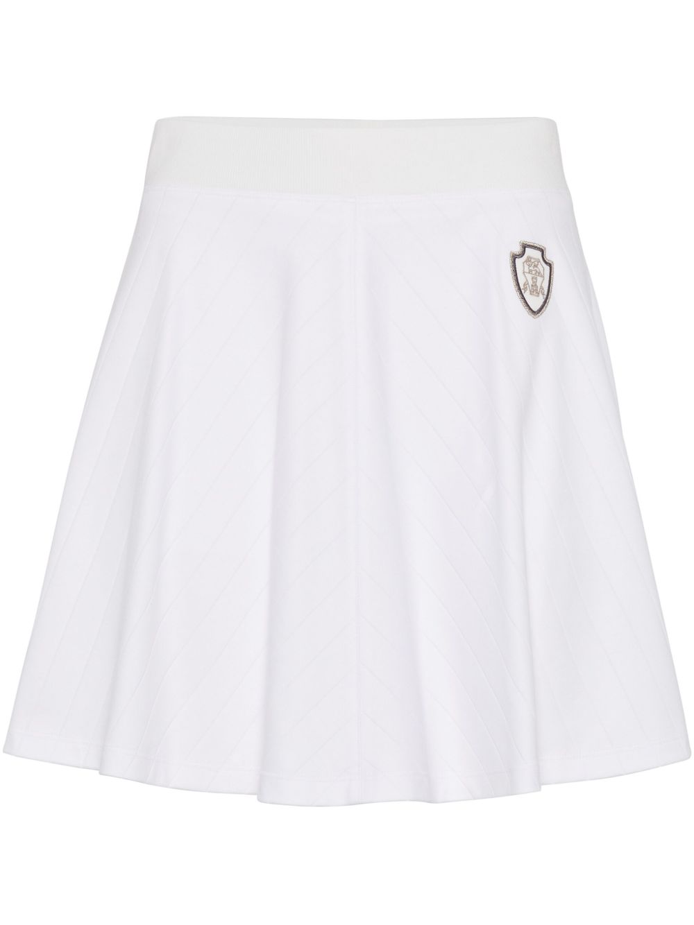 Brunello Cucinelli Cotton Mini Skirt - Image 4