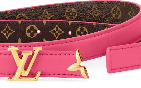 LOUIS VUITTON ベルト・プリティー LV 20MM リバーシブル - Image 4
