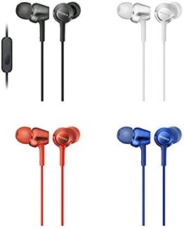 ソニー(SONY) イヤホン MDR-EX255AP : カナル型 リモコン・マイク付き ブルー MDR-EX255AP L