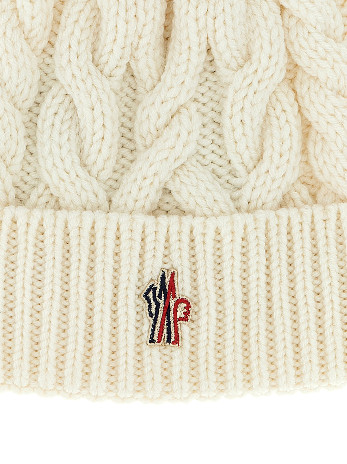 Moncler モンクレールグレノブル編組ウールビーニー - Image 4