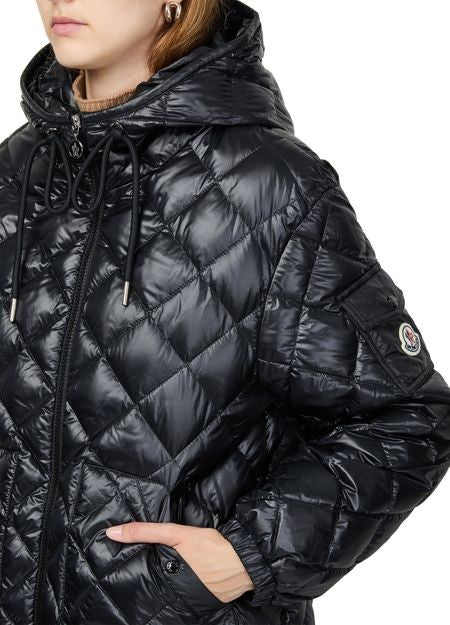 MONCLER Short quilted hooded down jacket - Image 4