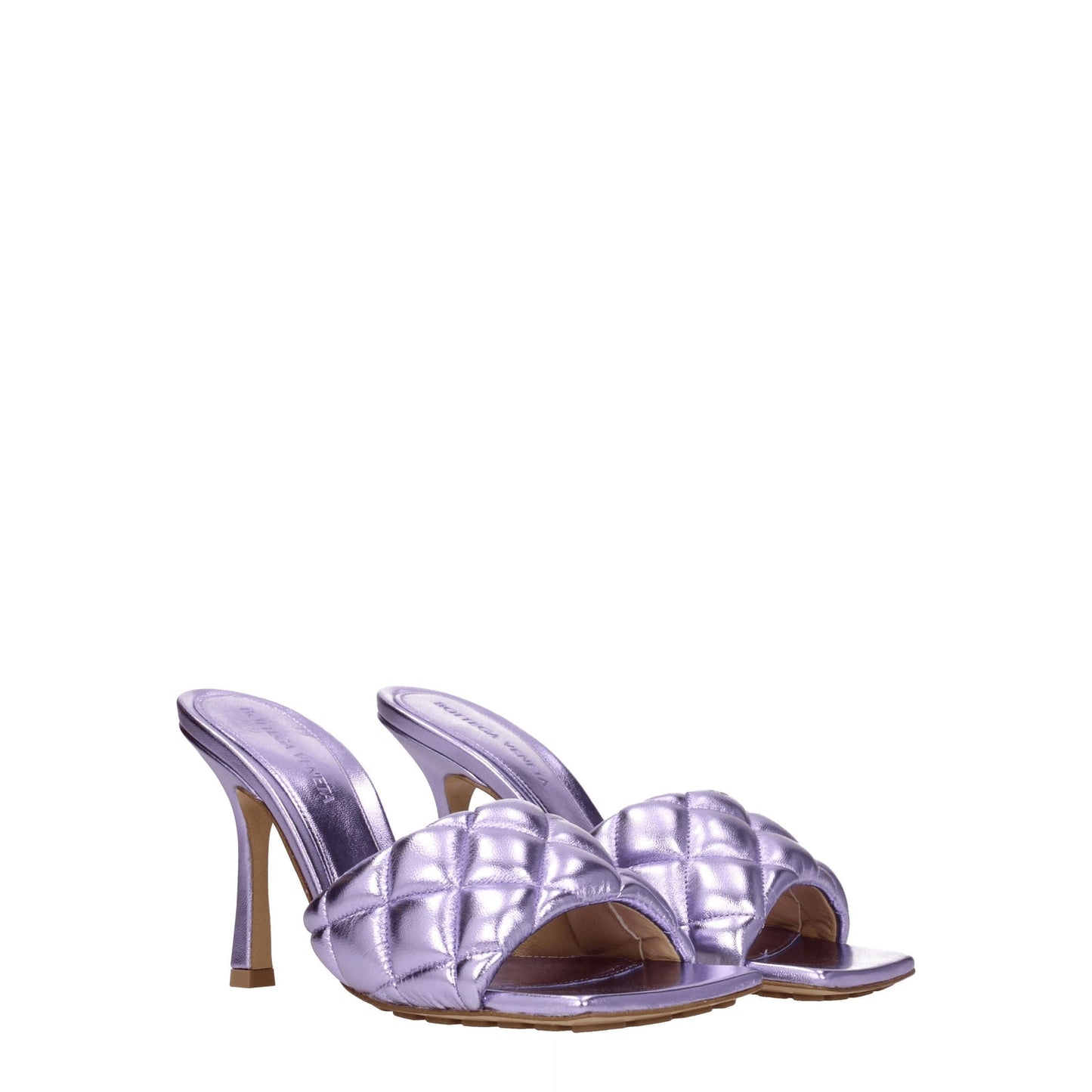 Bottega Veneta ボッテガベネタサンダルレザーパープル - Image 4