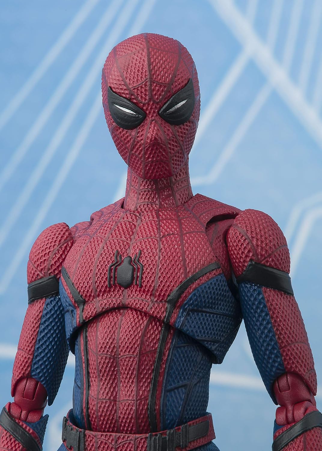 S.H. Figuarts Spider-Man (Spider-Man: Far From Home), ABS & PVC Pre-Painted Action Figure, Approx. 5.9 inches (150 mm)