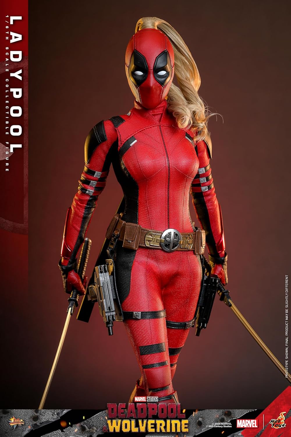 Movie Masterpiece Deadpool & Wolverine Lady Deadpool 1/6 Scale Figure
