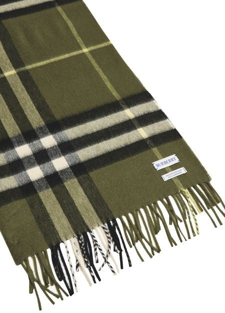 BURBERRY Checked cashmere scarf - Image 4