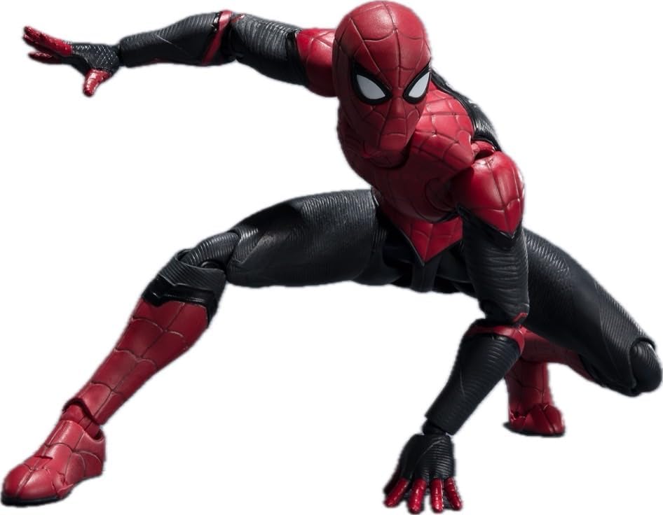 S.H. Figuarts Spider-Man Upgrade Suit (Spider-Man: No Way Home) Best Selection, Approx. 5.9 inches (150 mm), ABS and PVC Pre-painted Action Figure