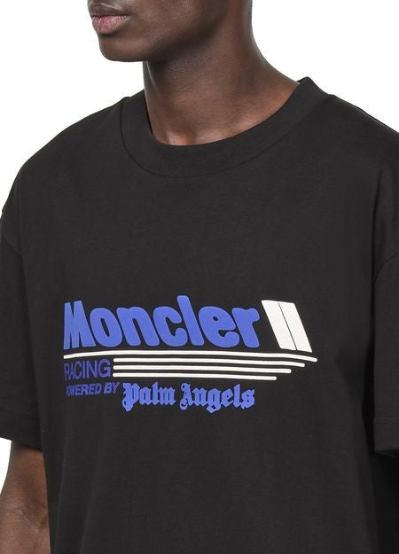 MONCLER GENIUS x Palm Angels - コットンジャージー Tシャツ - Image 4